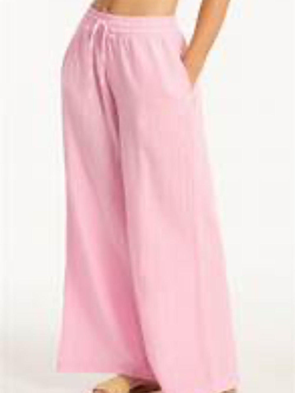 SEA LEVEL AUSTRALIA SUNSET BEACH COTTON DRAWSTRING BEACH PANTS SIZE S!